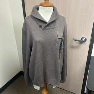 Banana Republic Brown V-Neck Sweater